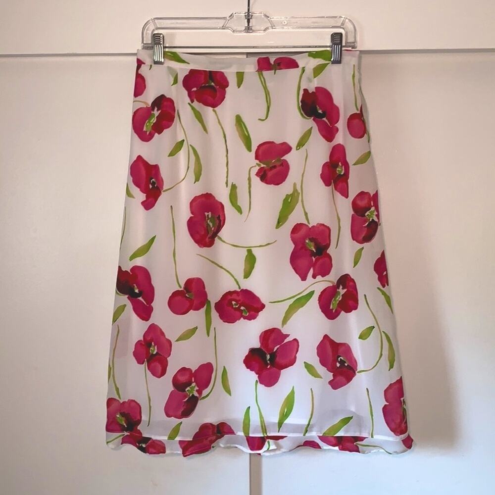 Vintage JohnPaulRichard‎ floral skirt